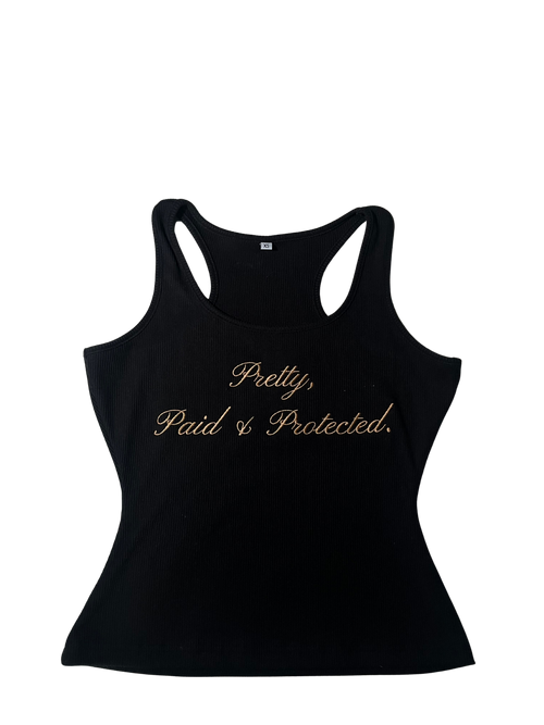Pretty, Paid, & Protected Tank