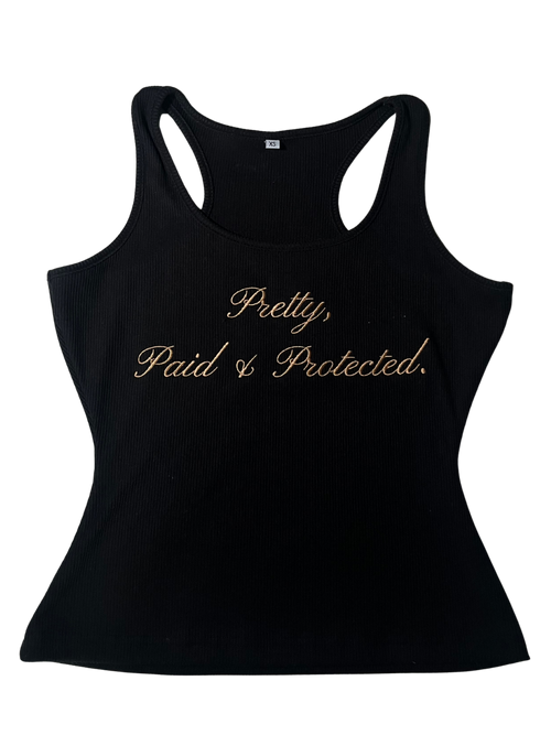 Pretty, Paid, & Protected Tank